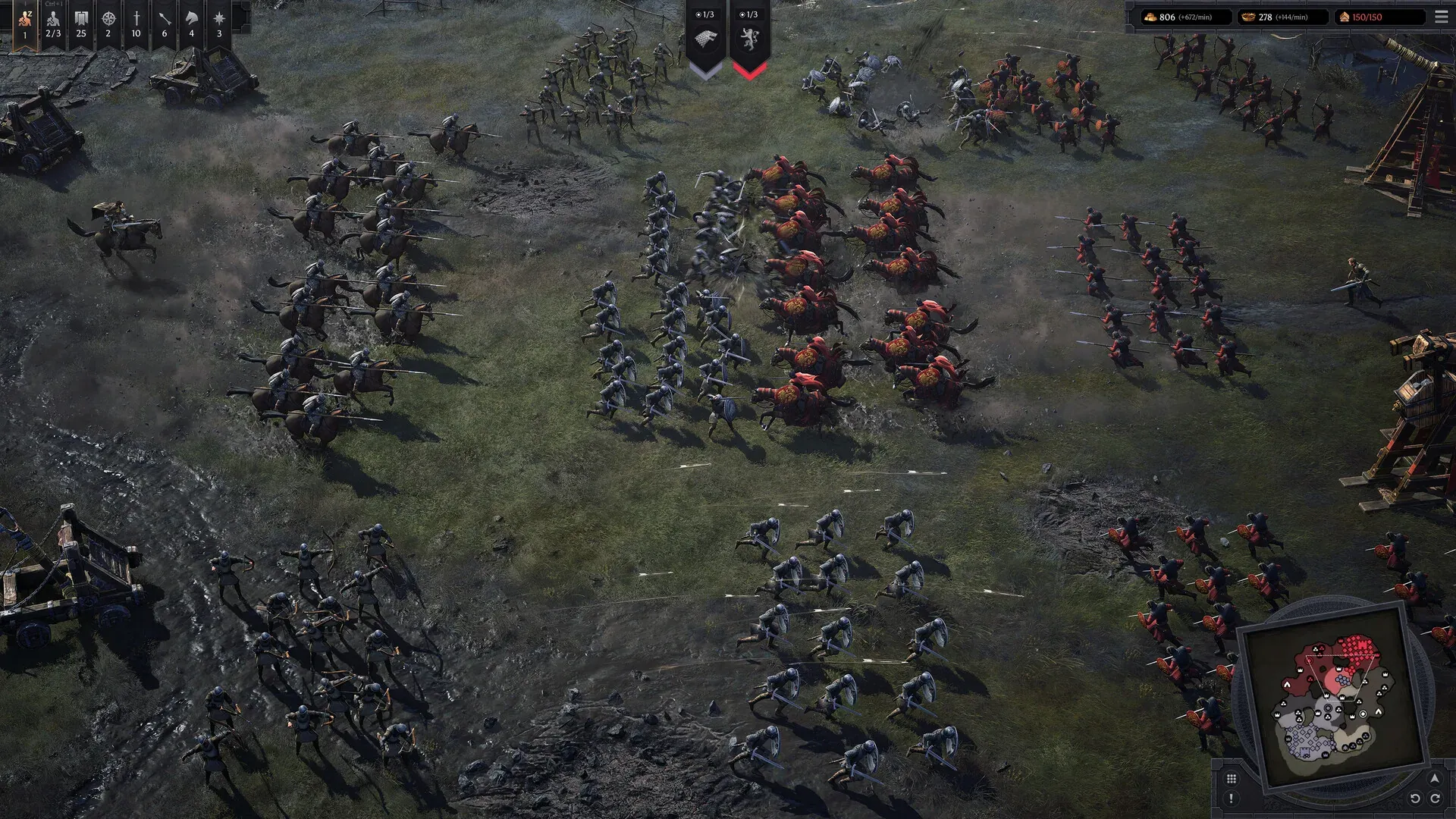 War for Westeros Units and Counters